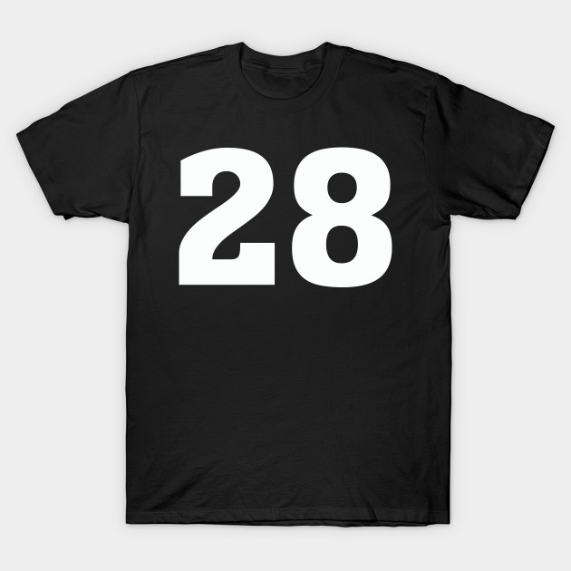 28 jersey number 28 jersey number